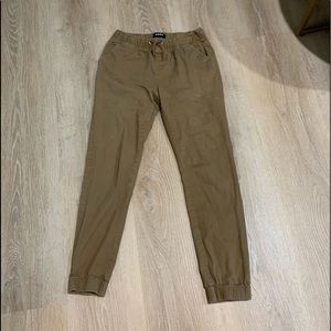 DKNY Boys Khaki Jogger Pants